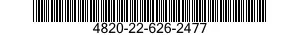 4820-22-626-2477 VALVE,REGULATING,SYSTEM PRESSURE 4820226262477 226262477