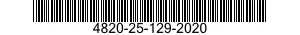 4820-25-129-2020 VALVE,GATE 4820251292020 251292020