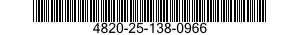 4820-25-138-0966 VALVE,REGULATING,FLUID PRESSURE 4820251380966 251380966