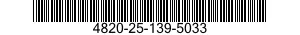 4820-25-139-5033 VALVE,REGULATING,FLUID PRESSURE 4820251395033 251395033