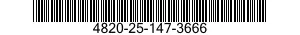 4820-25-147-3666 VALVE,BALL 4820251473666 251473666