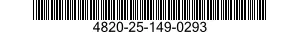 4820-25-149-0293 VALVE,REGULATING,FLUID PRESSURE 4820251490293 251490293