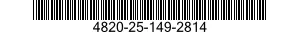4820-25-149-2814 VALVE,SAFETY RELIEF 4820251492814 251492814