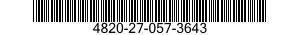4820-27-057-3643 FLOAT,VALVE 4820270573643 270573643
