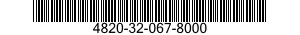 4820-32-067-8000 ROTARY BALL VALVE 4820320678000 320678000