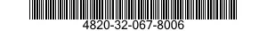 4820-32-067-8006 ROTARY BALL VALVE 4820320678006 320678006