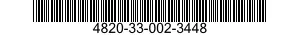 4820-33-002-3448 DISK,VALVE 4820330023448 330023448