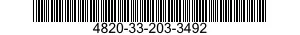 4820-33-203-3492 VALVE,GATE 4820332033492 332033492