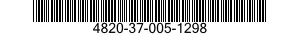 4820-37-005-1298  4820370051298 370051298