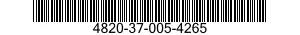 4820-37-005-4265  4820370054265 370054265