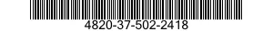 4820-37-502-2418  4820375022418 375022418