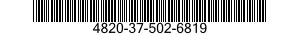 4820-37-502-6819  4820375026819 375026819