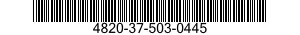 4820-37-503-0445  4820375030445 375030445