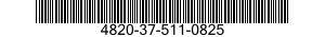 4820-37-511-0825 VALVE,CHECK 4820375110825 375110825