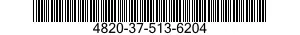 4820-37-513-6204  4820375136204 375136204