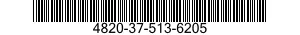 4820-37-513-6205  4820375136205 375136205