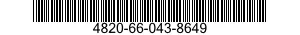 4820-66-043-8649 REGULATING ELEMENT,FLOW,VALVE 4820660438649 660438649