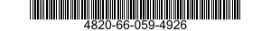 4820-66-059-4926 COCK,PLUG 4820660594926 660594926