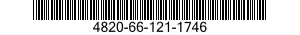 4820-66-121-1746 VALVE,GLOBE 4820661211746 661211746