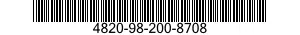 4820-98-200-8708  4820982008708 982008708