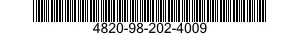 4820-98-202-4009 VALVE ASSEMBLY 4820982024009 982024009