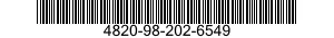 4820-98-202-6549 BODY,VALVE 4820982026549 982026549