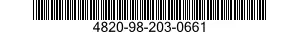 4820-98-203-0661 BODY,VALVE 4820982030661 982030661