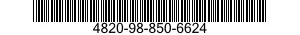 4820-98-850-6624 STEM,FLUID VALVE 4820988506624 988506624