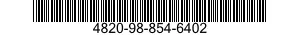 4820-98-854-6402  4820988546402 988546402