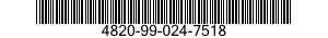 4820-99-024-7518  4820990247518 990247518