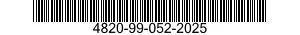 4820-99-052-2025 VALVE,CHECK 4820990522025 990522025