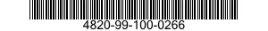 4820-99-100-0266  4820991000266 991000266