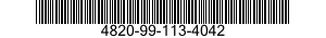 4820-99-113-4042 VALVE,ANGLE 4820991134042 991134042