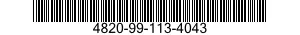4820-99-113-4043 VALVE,ANGLE 4820991134043 991134043