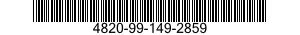 4820-99-149-2859 VALVE,REGULATING,FLUID PRESSURE 4820991492859 991492859