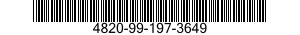 4820-99-197-3649 VALVE,PRESSURE RELI 4820991973649 991973649