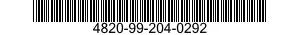 4820-99-204-0292  4820992040292 992040292