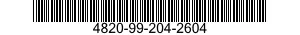 4820-99-204-2604  4820992042604 992042604