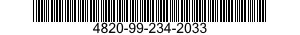 4820-99-234-2033 VALVE,PLUG 4820992342033 992342033