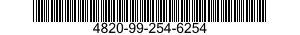 4820-99-254-6254 VALVE,PLUG 4820992546254 992546254