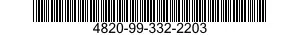 4820-99-332-2203  4820993322203 993322203