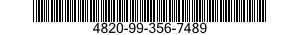 4820-99-356-7489 VALVE,GLOBE 4820993567489 993567489
