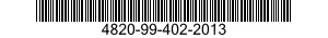 4820-99-402-2013 VALVE,SAFETY RELIEF 4820994022013 994022013