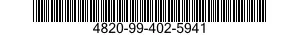 4820-99-402-5941  4820994025941 994025941