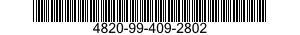 4820-99-409-2802  4820994092802 994092802