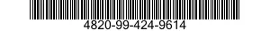 4820-99-424-9614  4820994249614 994249614