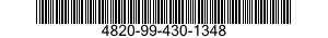 4820-99-430-1348  4820994301348 994301348