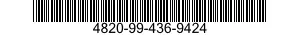 4820-99-436-9424  4820994369424 994369424