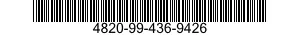 4820-99-436-9426  4820994369426 994369426
