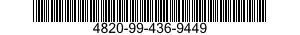 4820-99-436-9449  4820994369449 994369449